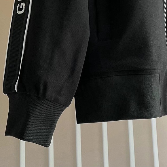 Givenchy Black Zip-Up Sporty Jacket - Picture 6 of 7
